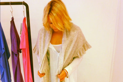 Donna Ida girls love Minnie Rose shawls