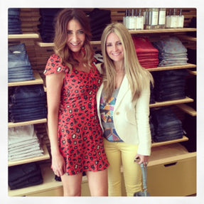 Lisa Snowdon in our Chelsea Boutique