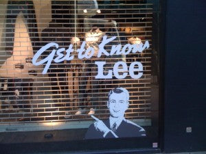 Say Hello to Lee...