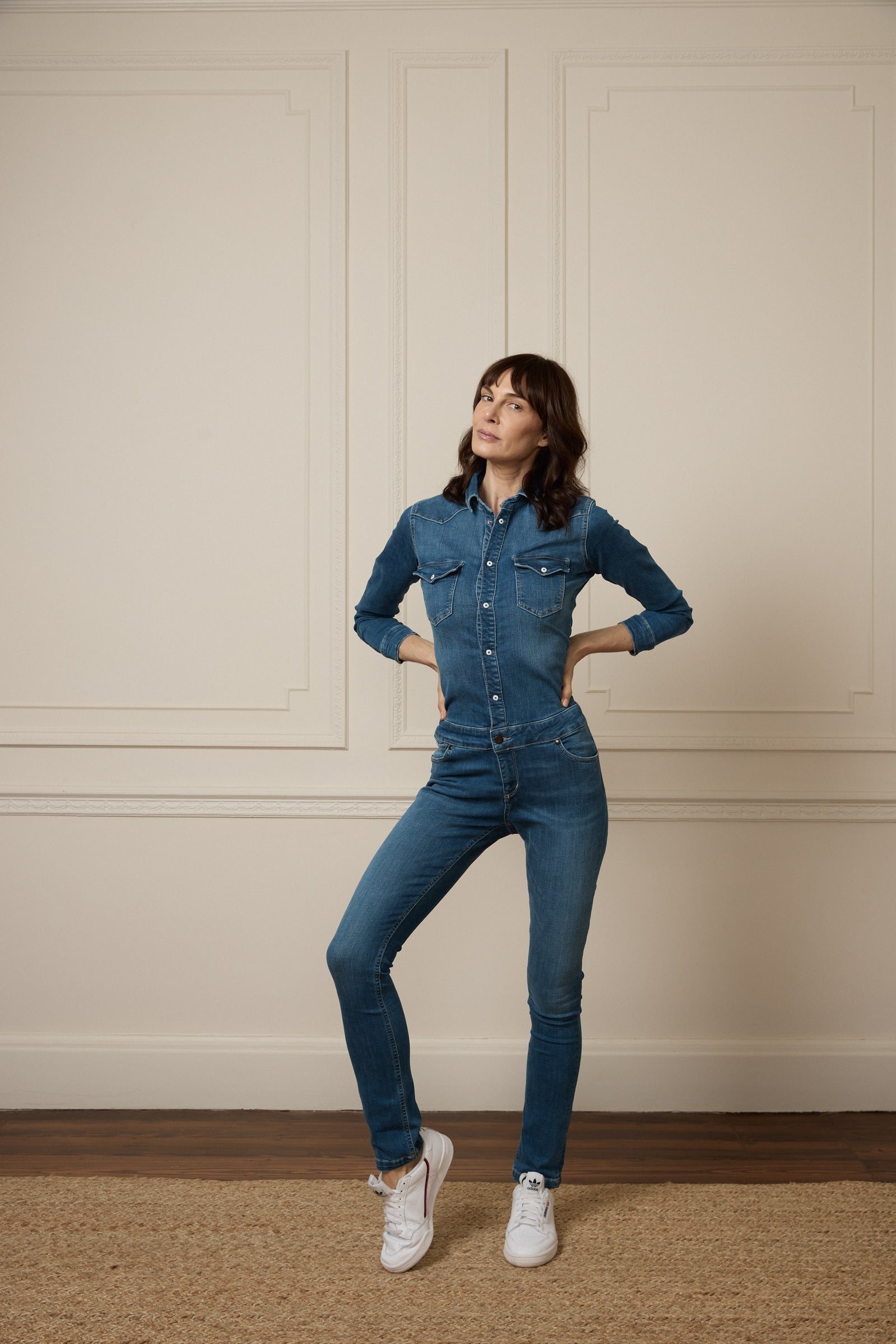 Sadie The Boiler Suit | Fawcett Blue