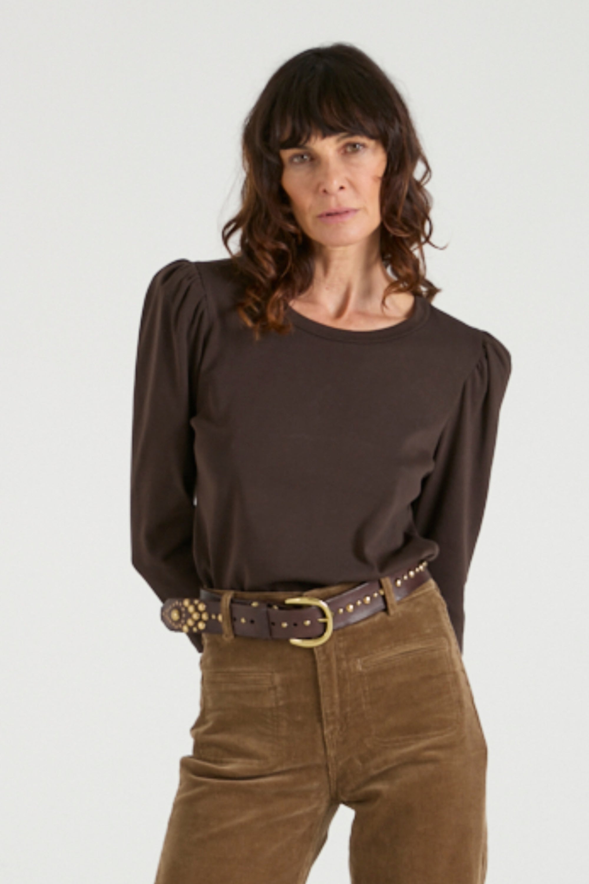 The Classic Puff Tee | Chocolate [Brown]