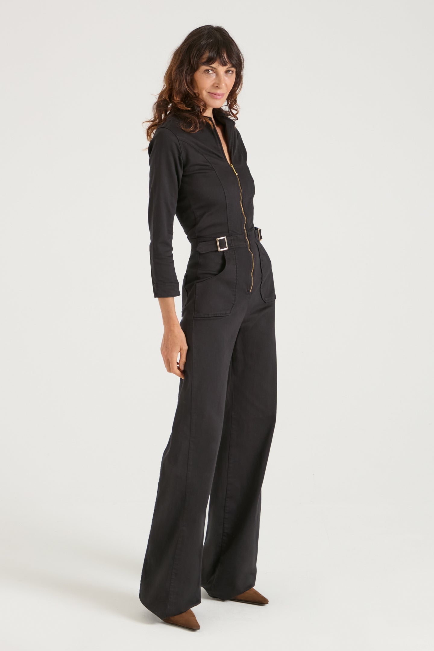 Daphne The Extra Body Length Long Sleeved Cassandra | Blackest