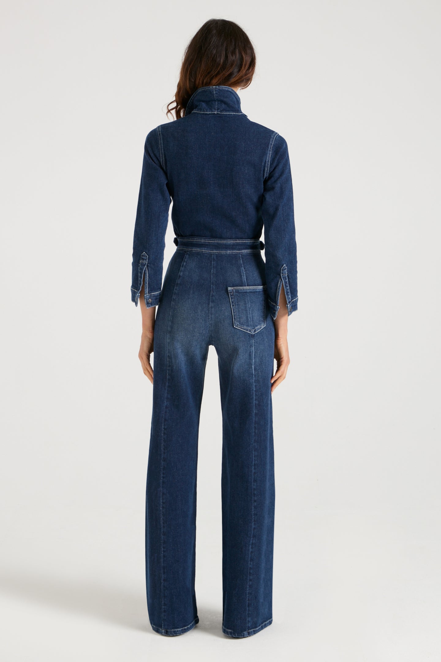 Daphne The Long Sleeved Cassandra | When Night Fell [Dark Blue Denim]