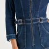 Daphne The Long Sleeved Cassandra | When Night Fell [Dark Blue Denim]