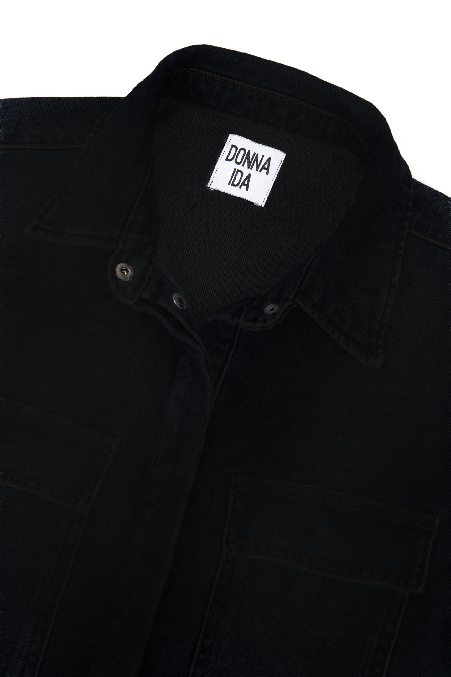 Dusty The Super Downtown Jumpsuit | Dark Days [Black Denim]