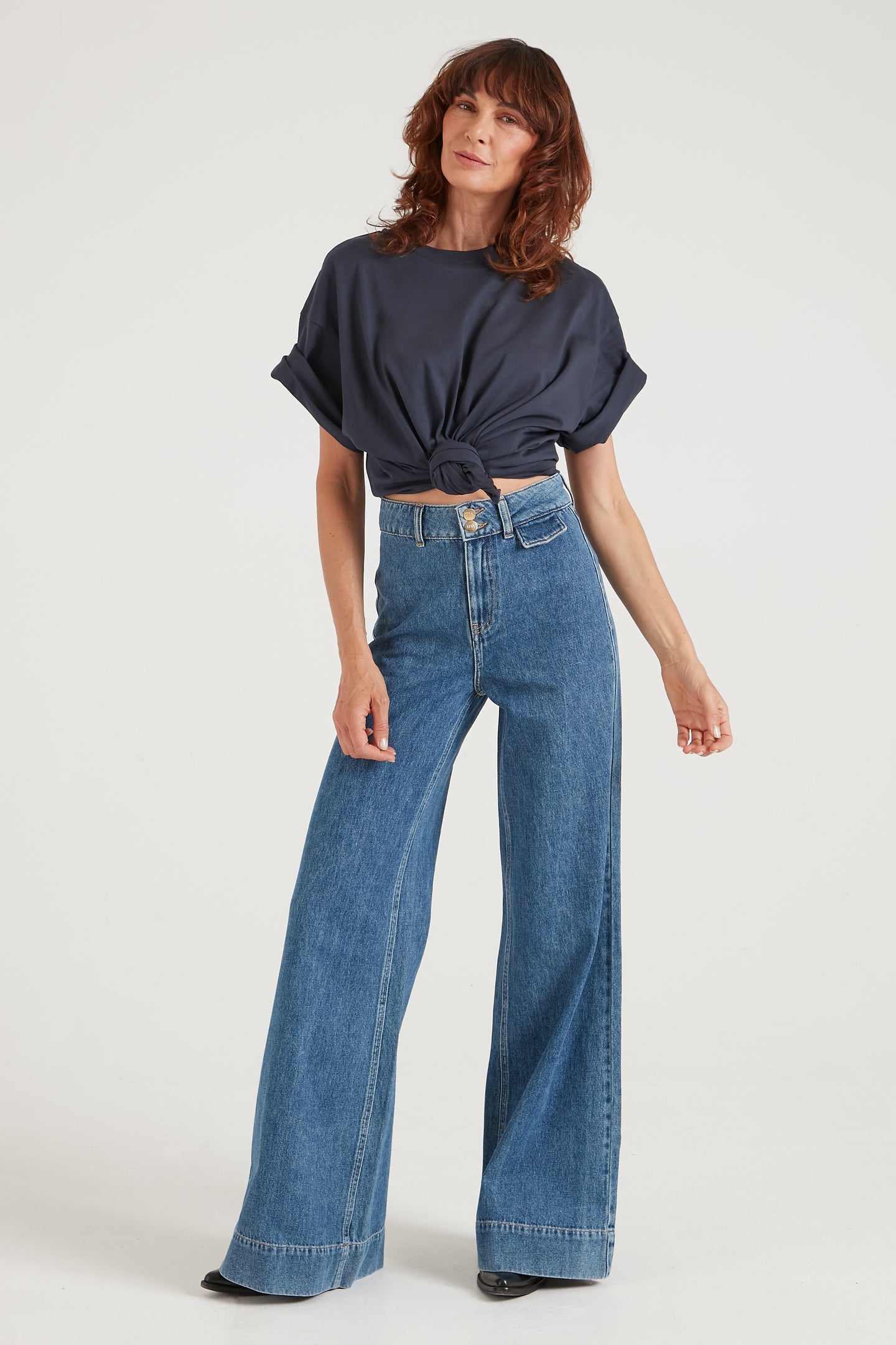 Emerald The Flippy Coin Pocket Super Flare | Modernista [Blue Denim]