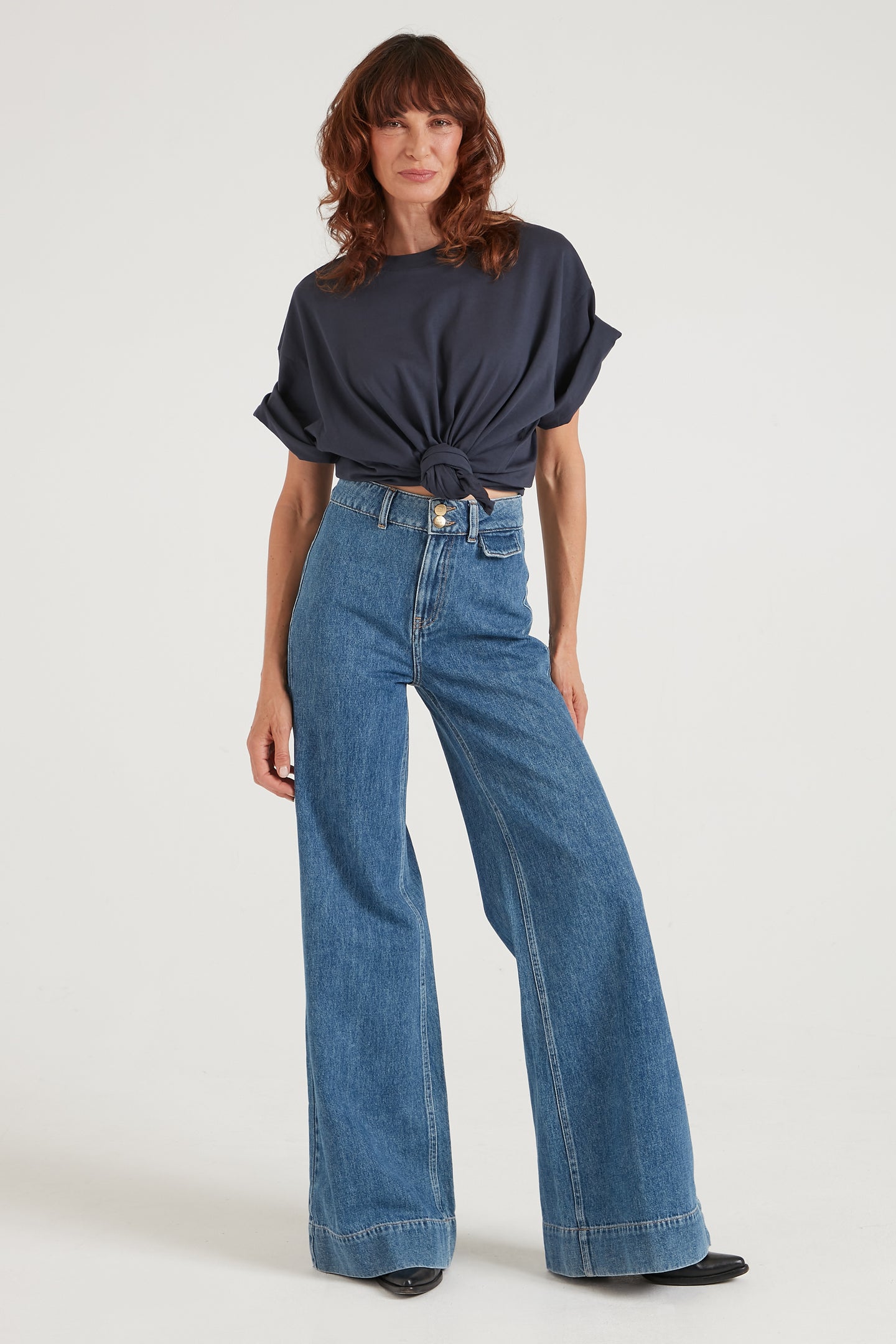 Emerald The Flippy Coin Pocket Super Flare | Modernista [Blue Denim]