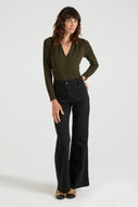 The Crossover Bodysuit | Forest [Dark Green]