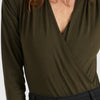 The Crossover Bodysuit | Forest [Dark Green]