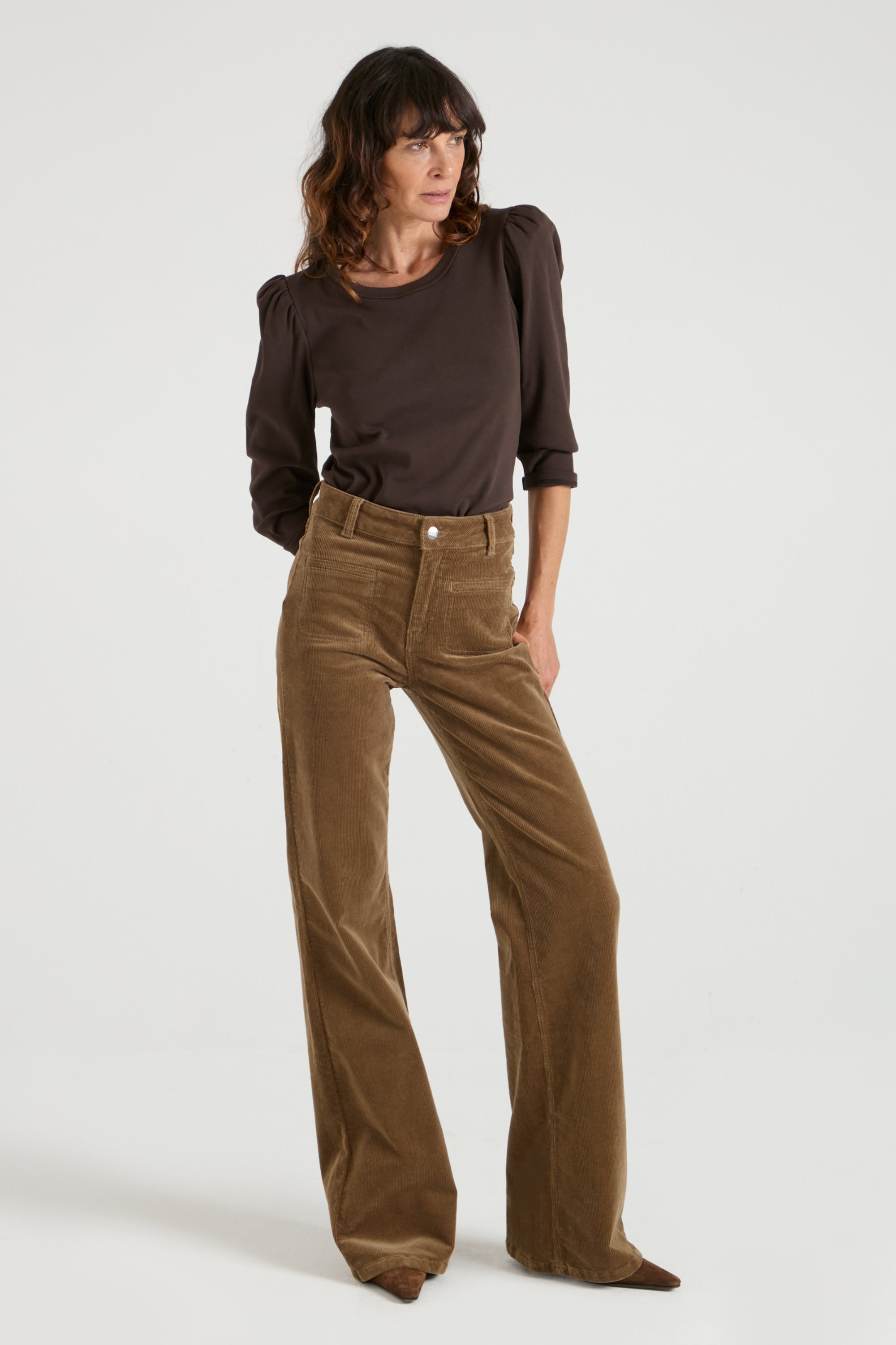 Katherine The Longer Line Wide Leg | Mole Hunter