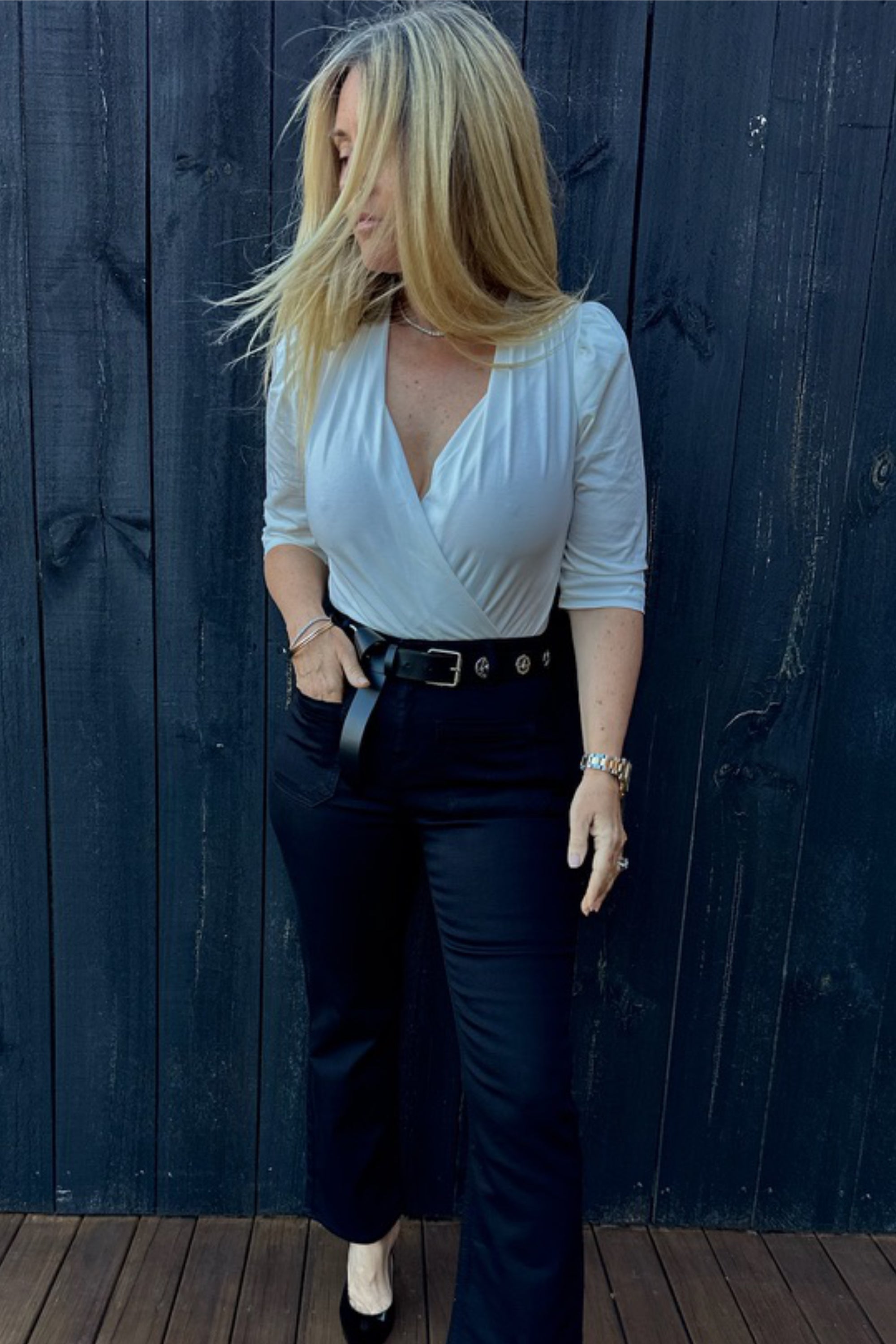 The Larnie Bodysuit | Milk [White]