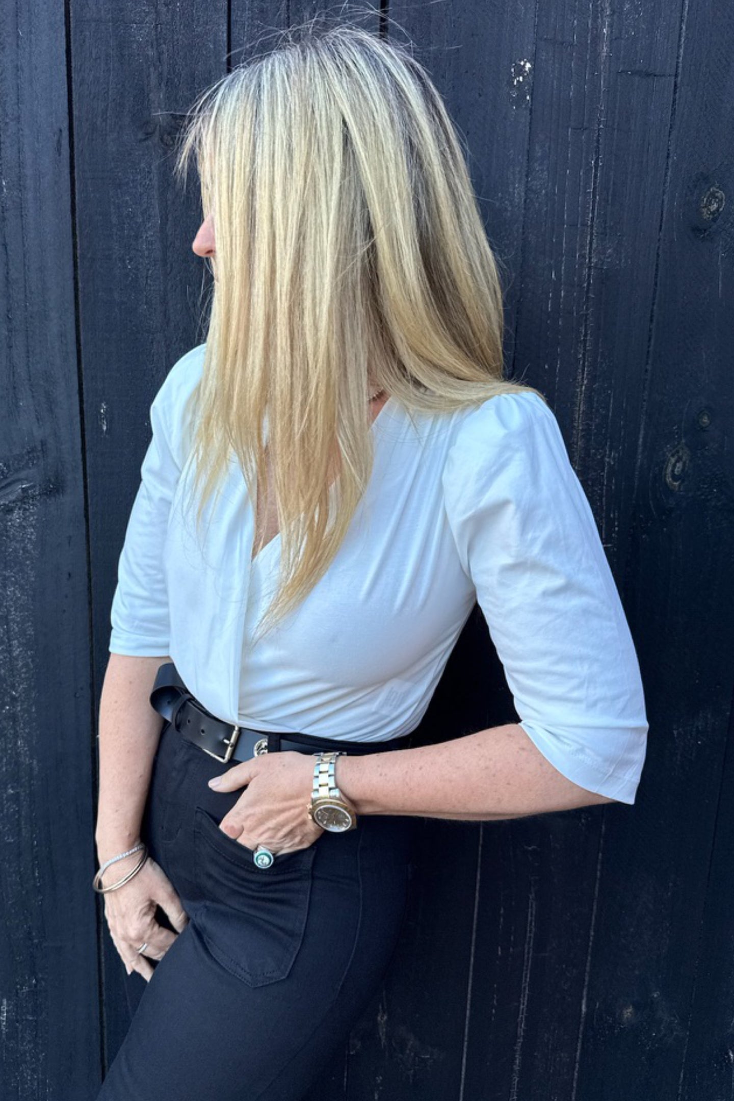 The Larnie Bodysuit | Milk [White]