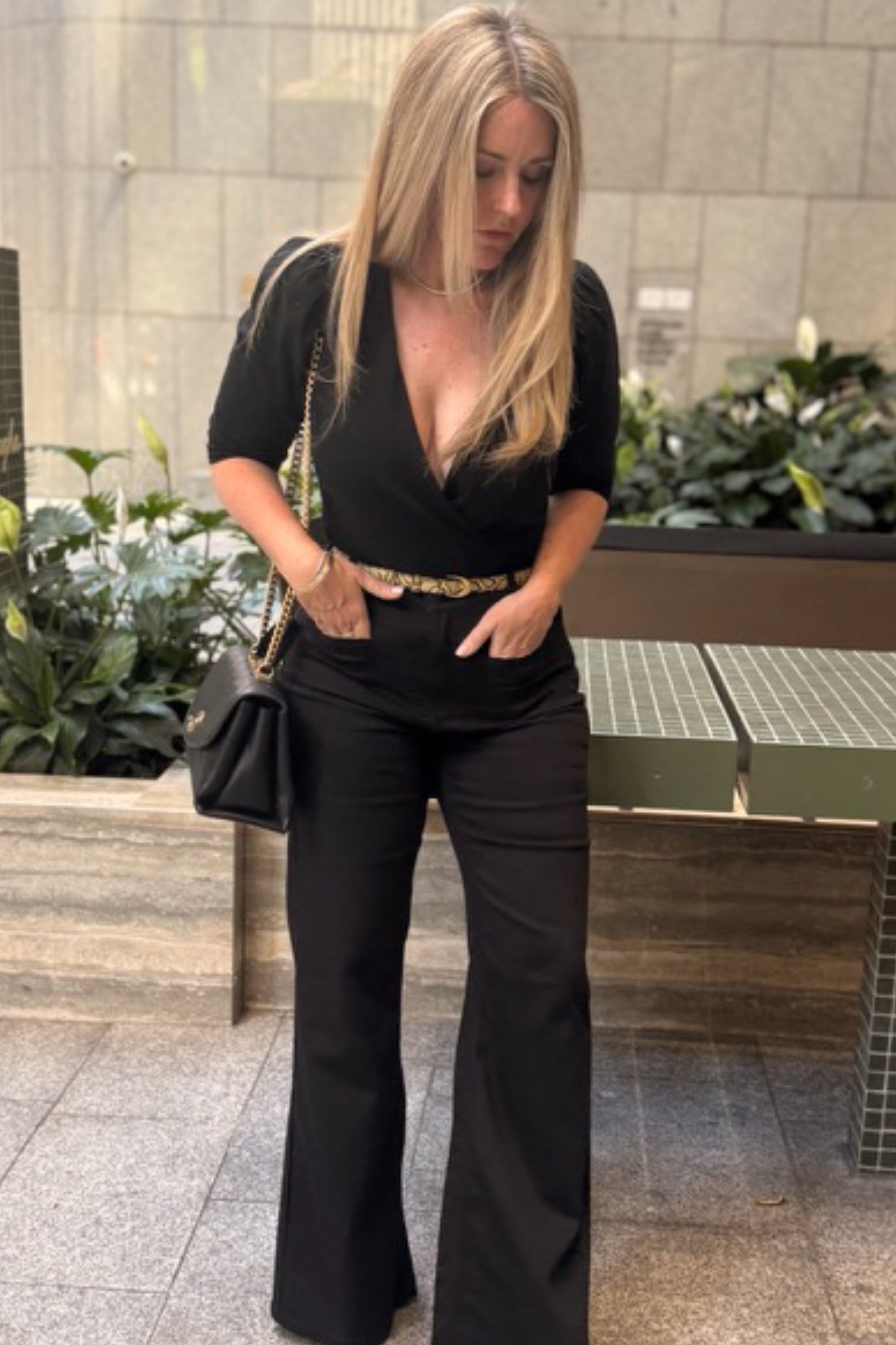 The Larnie Bodysuit | Noir [Black]