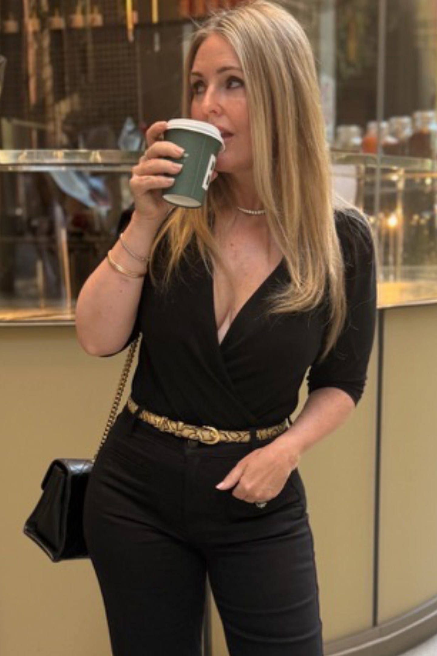 The Larnie Bodysuit | Noir [Black]