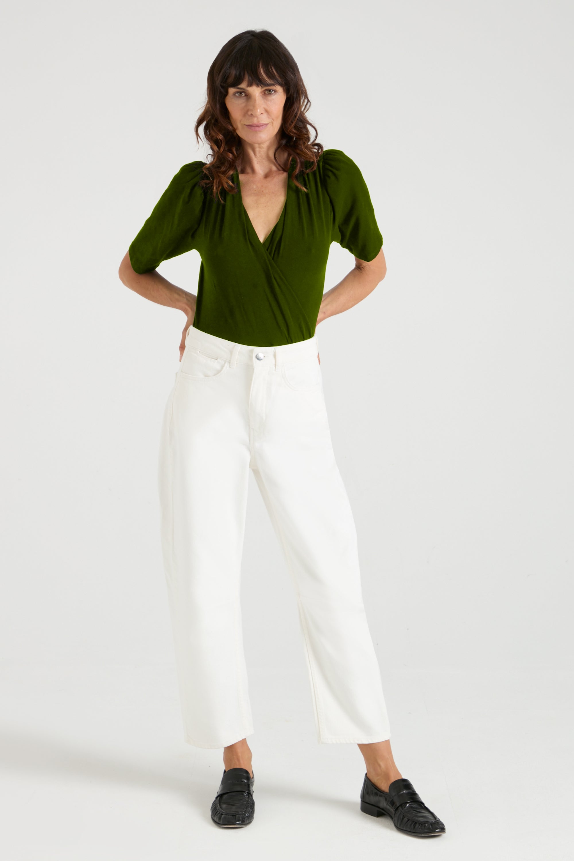 The Larnie Bodysuit | Deep Olive [Green]
