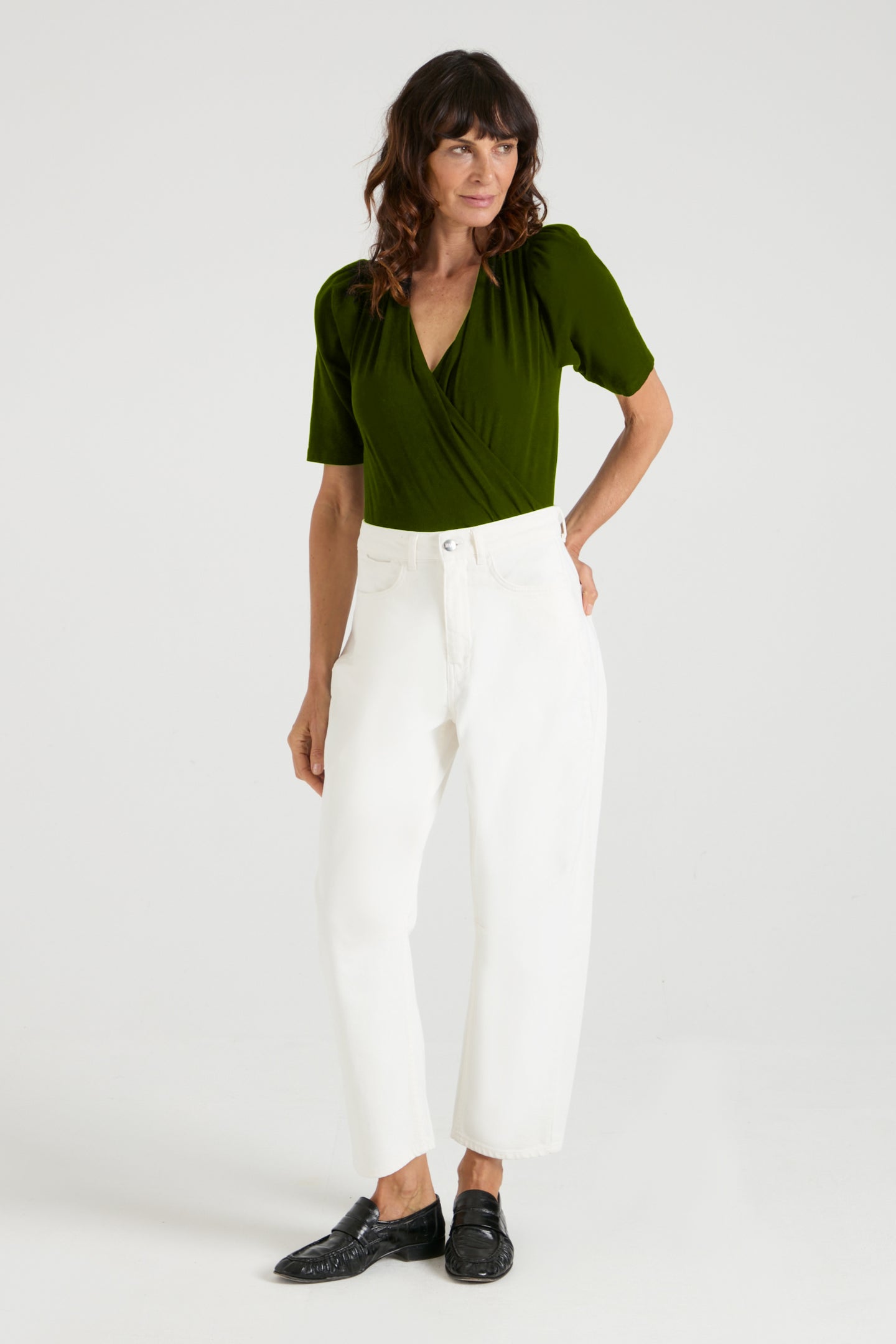 The Larnie Bodysuit | Deep Olive [Green]