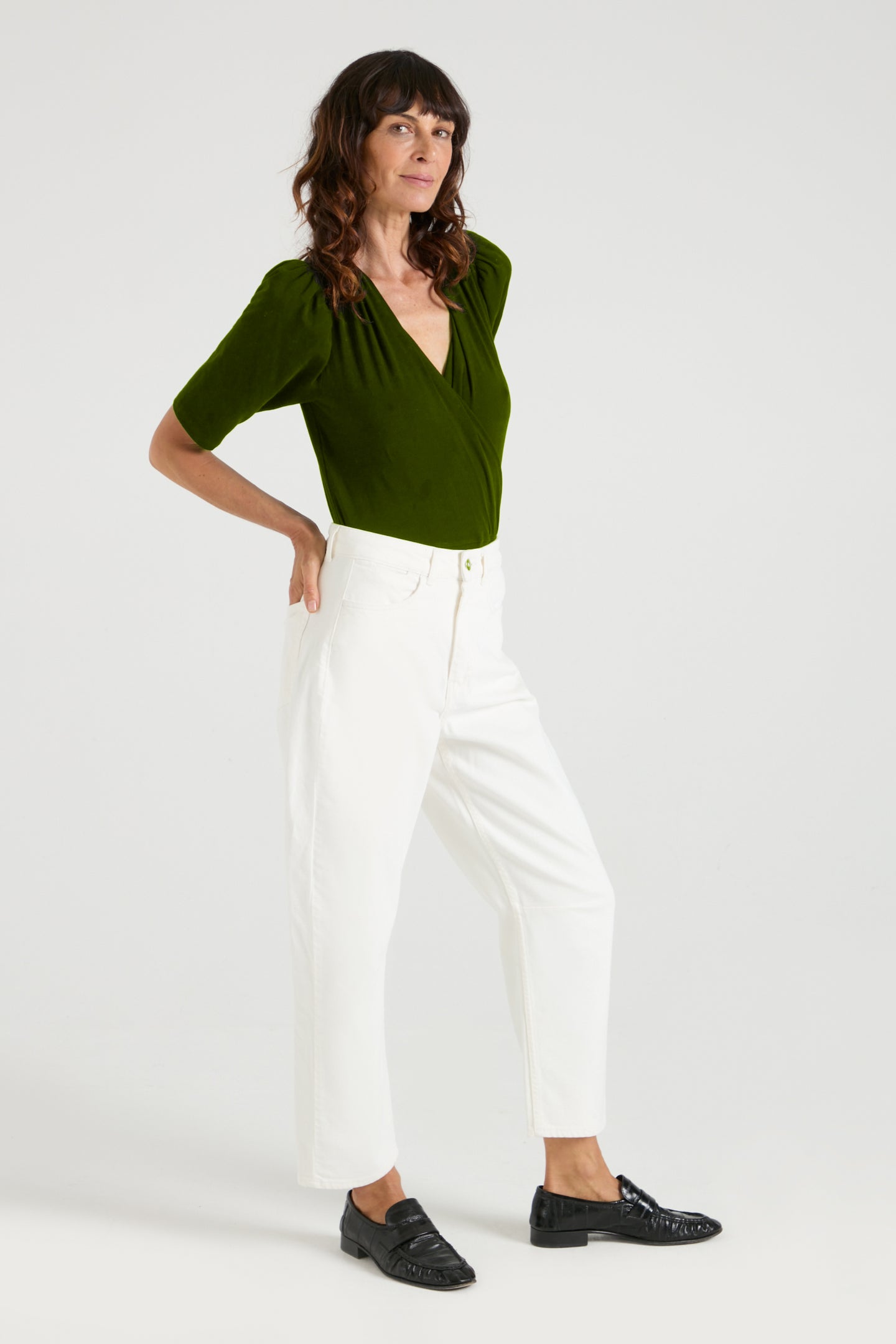 The Larnie Bodysuit | Deep Olive [Green]