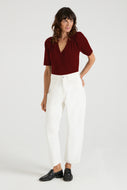 The Larnie Bodysuit | Ruby [Dark Red]