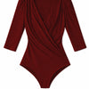 The Larnie Bodysuit | Ruby [Dark Red]