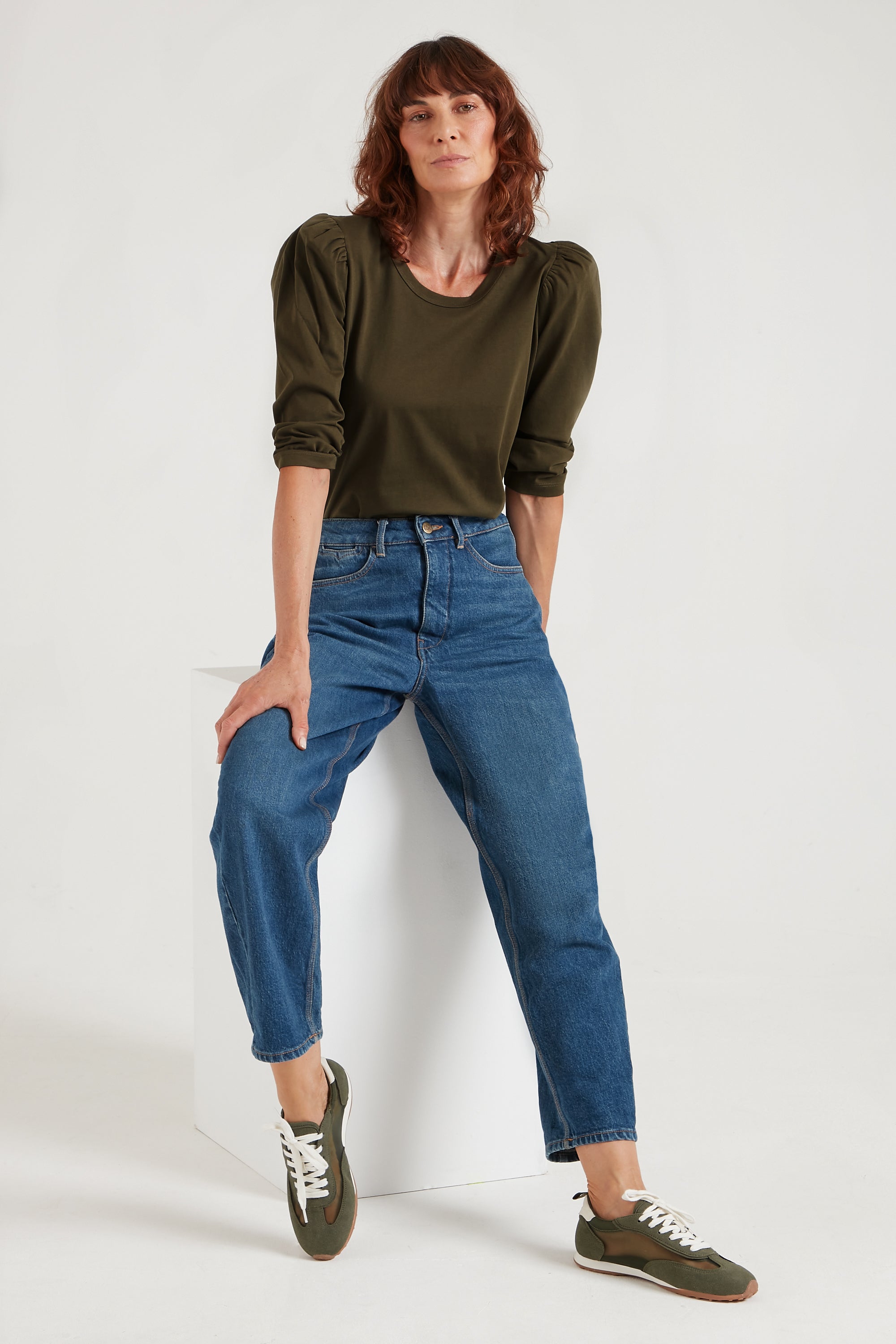 The Classic Puff Tee | Forest [Green]