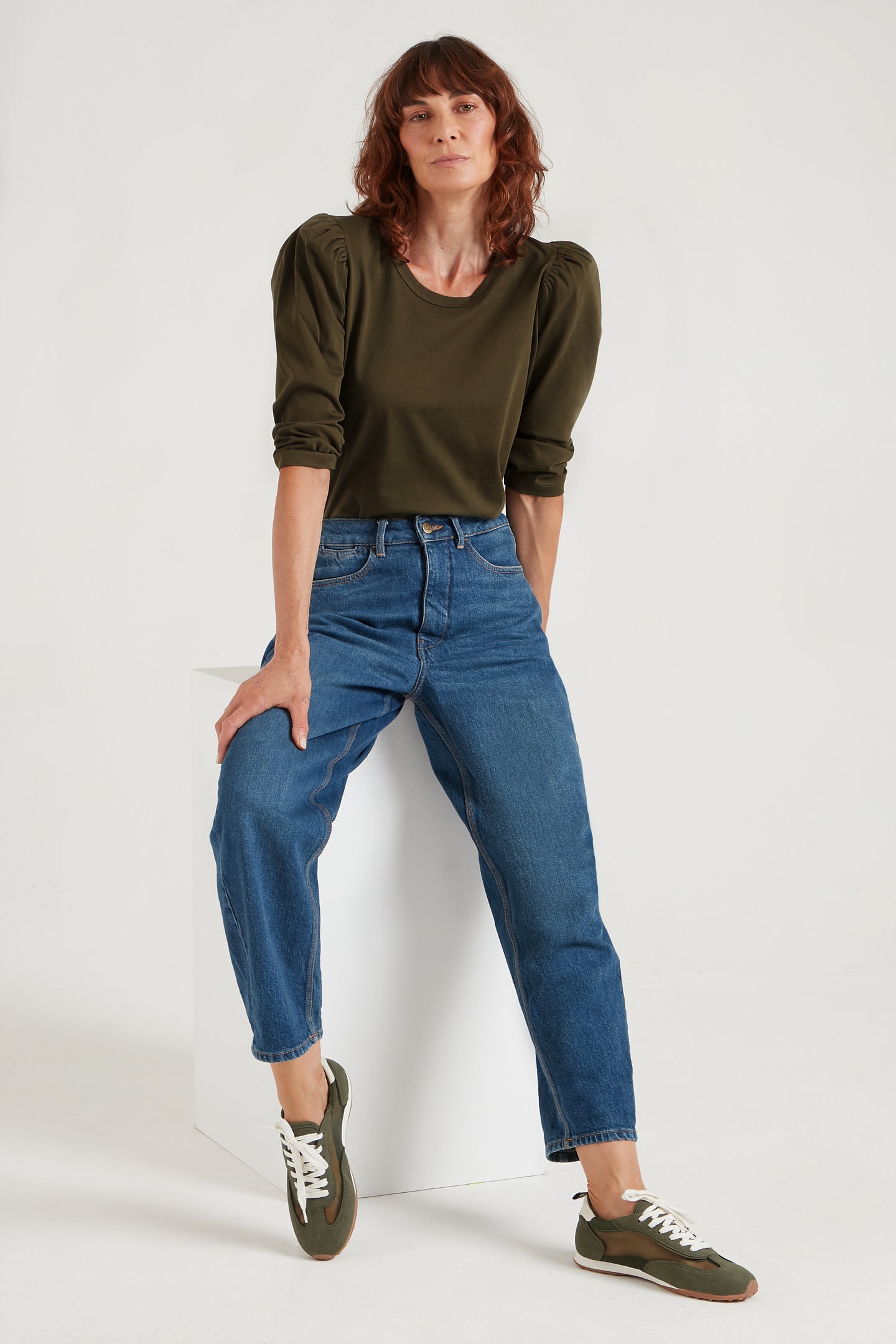 The Classic Puff Tee | Forest [Green]