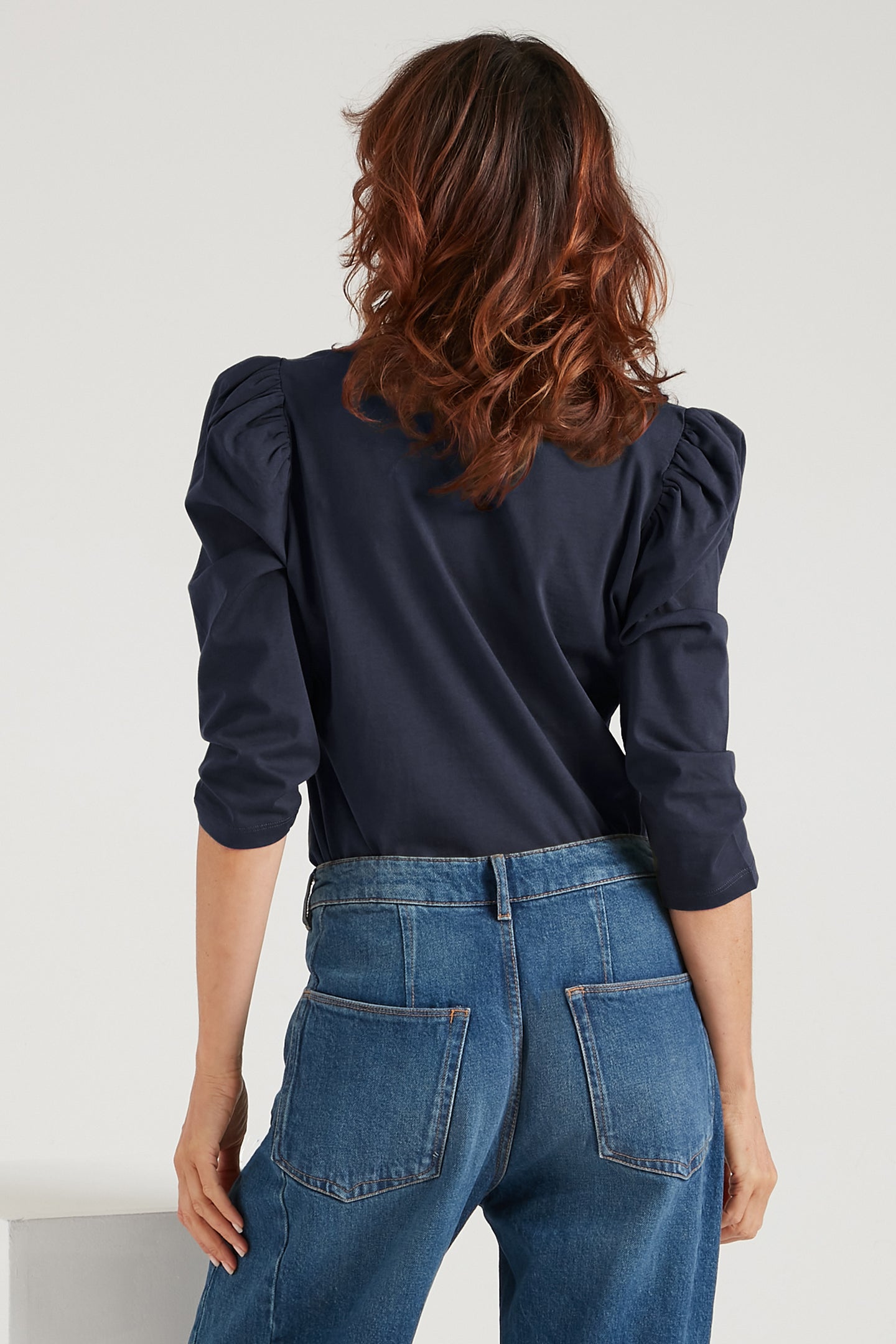 The Classic Puff Tee | Inky [Dark Blue]