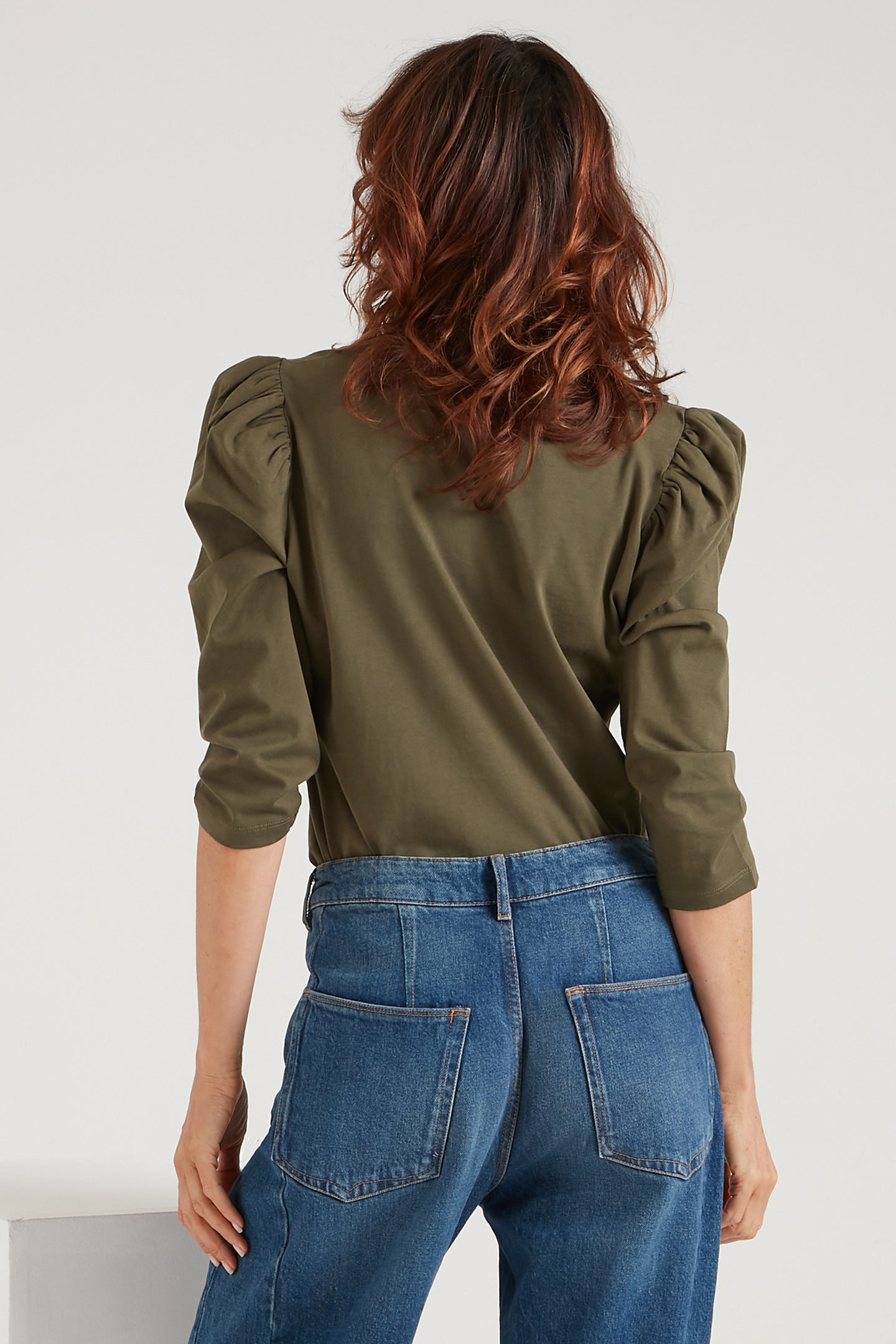 The Classic Puff Tee | Khaki [Green]