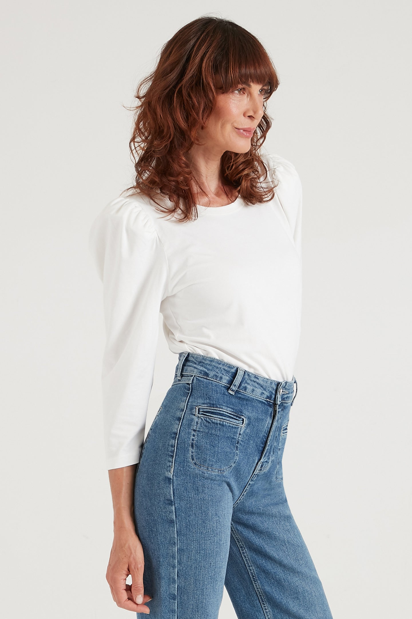 The Classic Puff Tee | Milk [White]