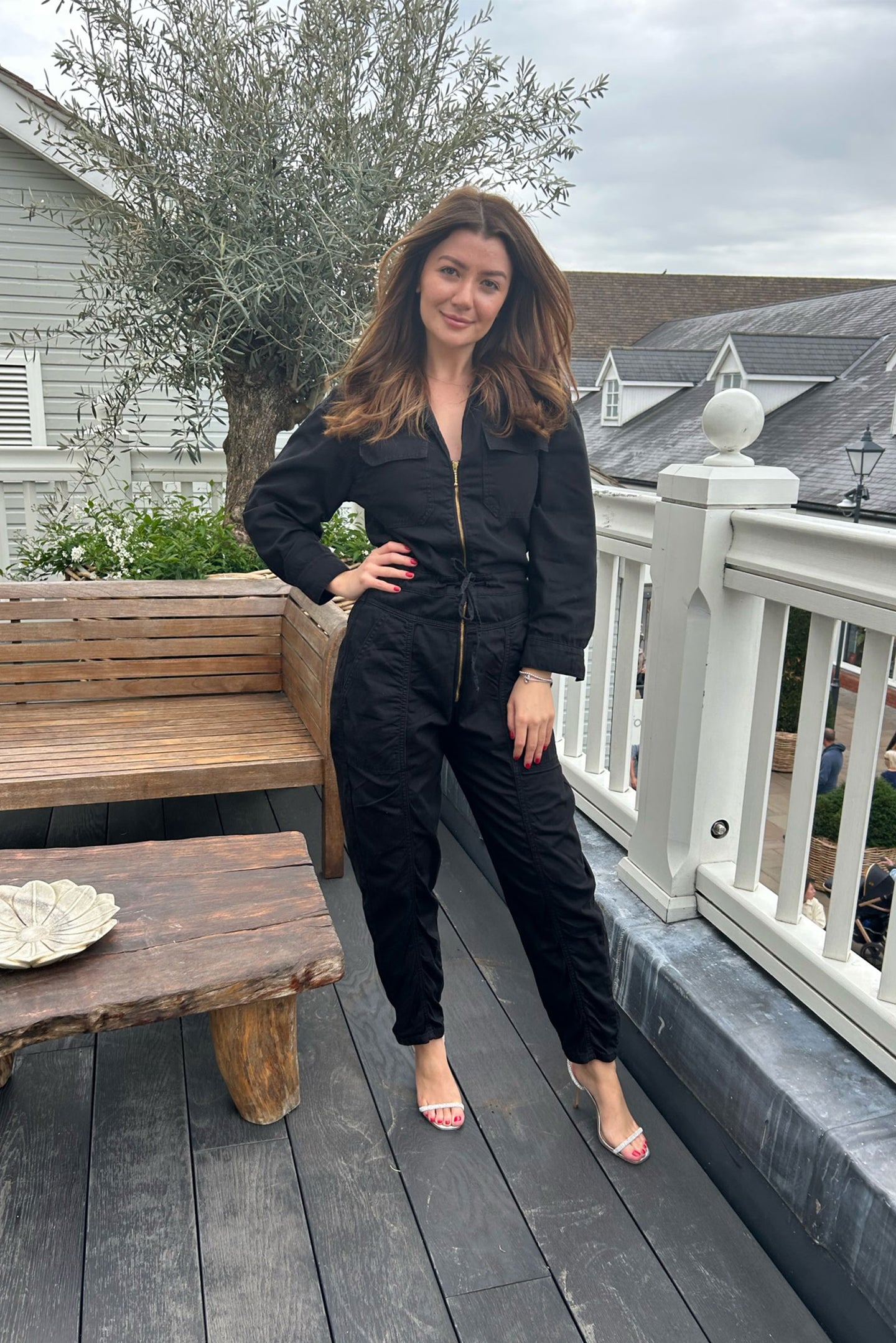 Sheila The Relaxed Drawstring Military Jumpsuit | New York