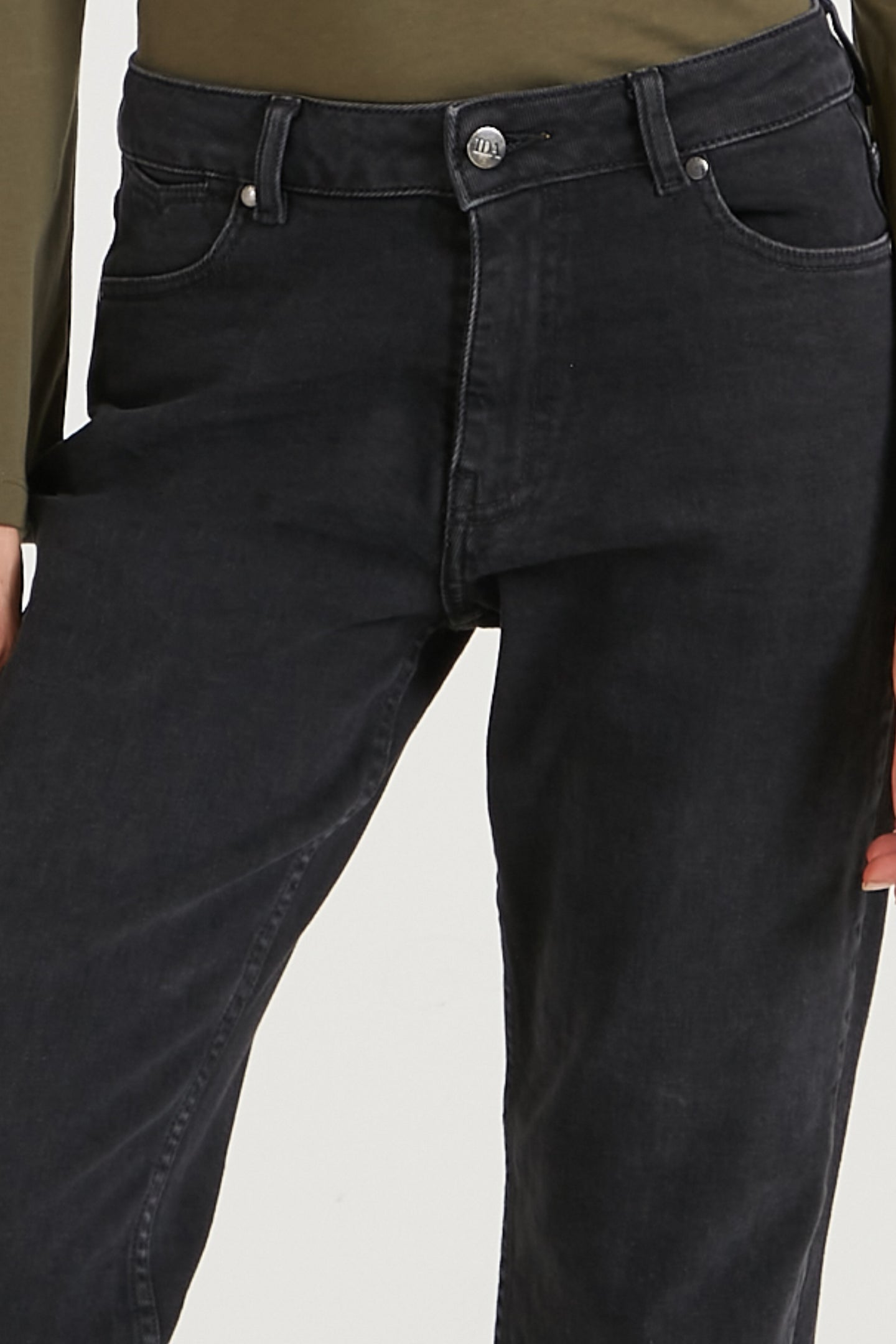 Rosie The Dead Straight Leg | Darkest Hour [Black Denim]
