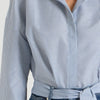 The Miryam Shirt | Faded Navy Pinstripe [Blue]