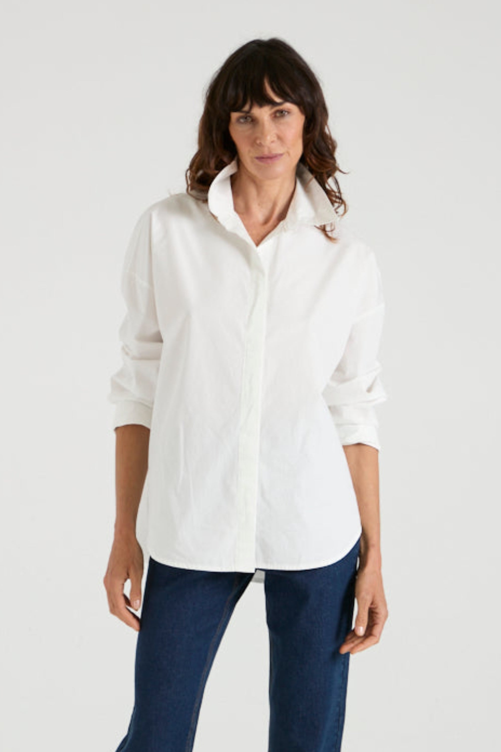 The Miryam Shirt | Milk [White]
