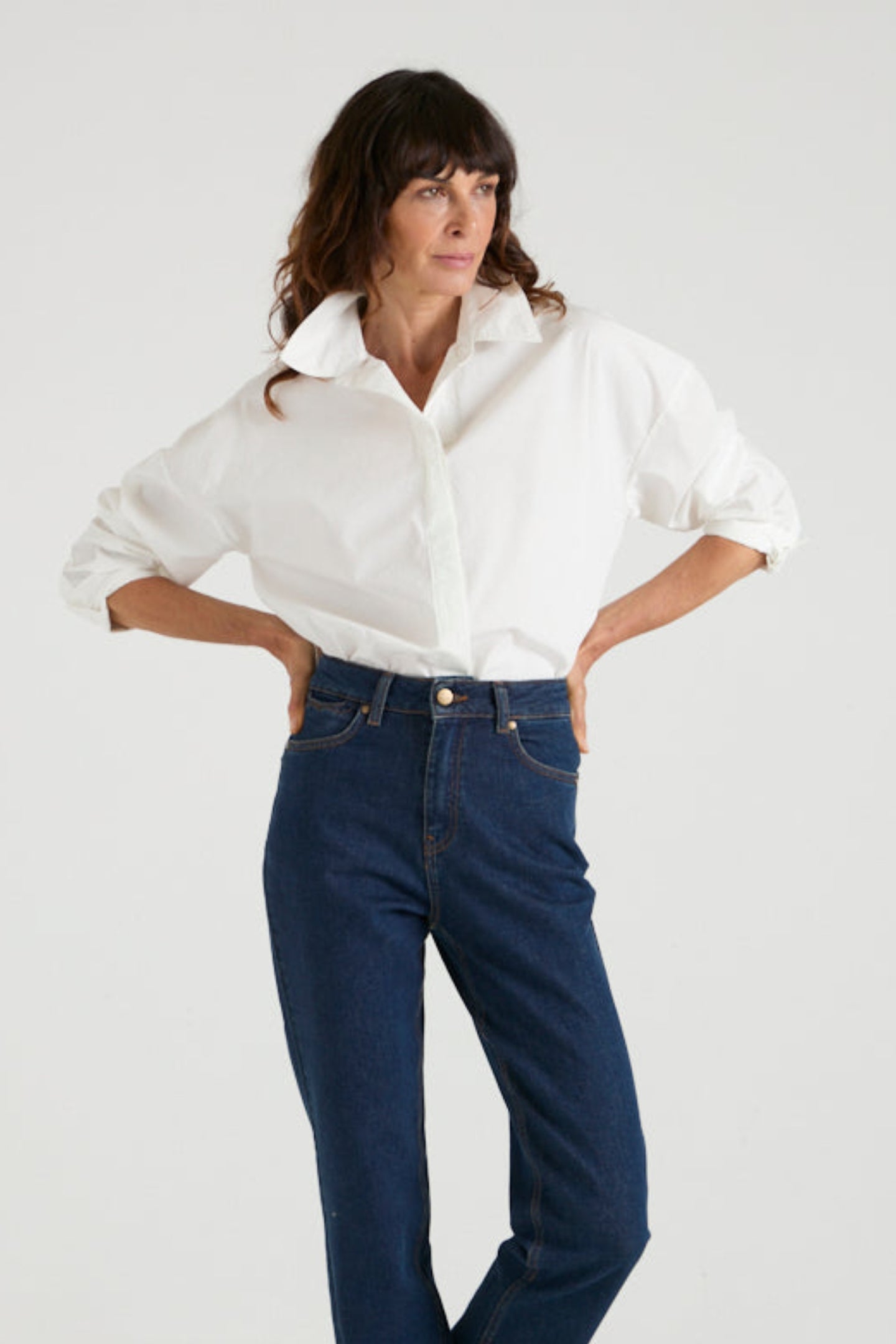 The Miryam Shirt | Milk [White]