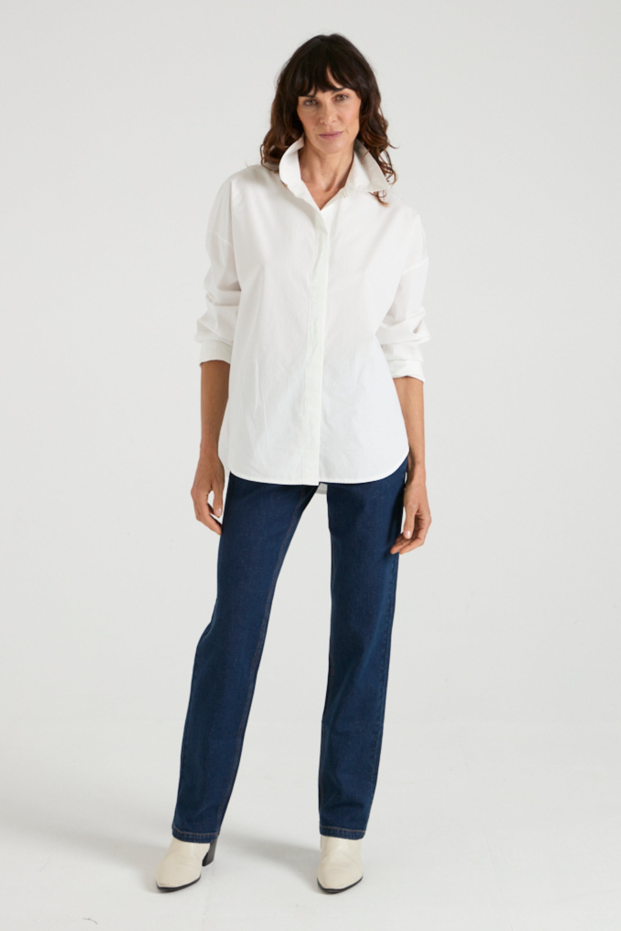 The Miryam Shirt | Milk [White]