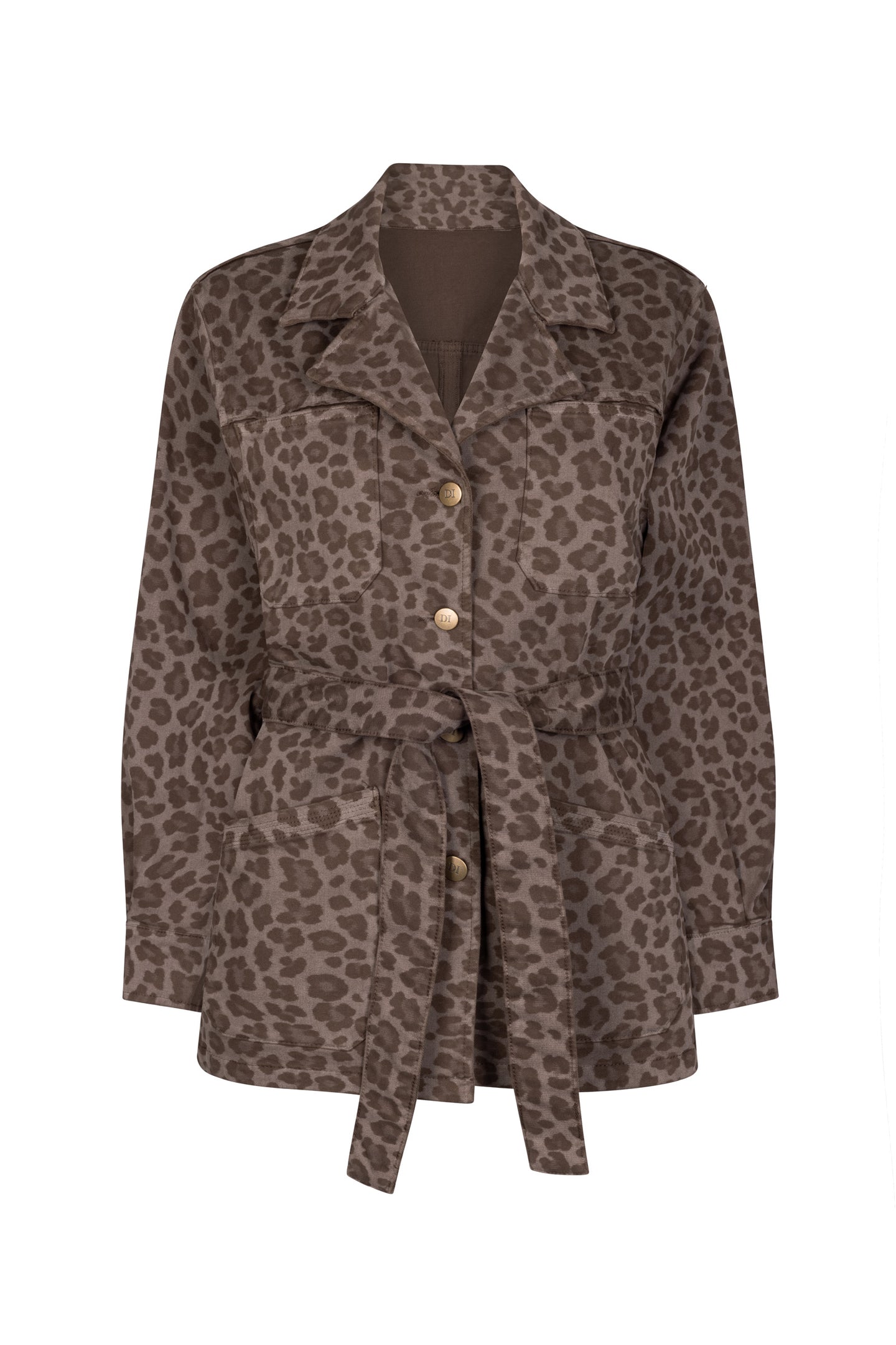 Special Agent Thornton The Belted Field Jacket | Dirty Leopard [Camouflage]