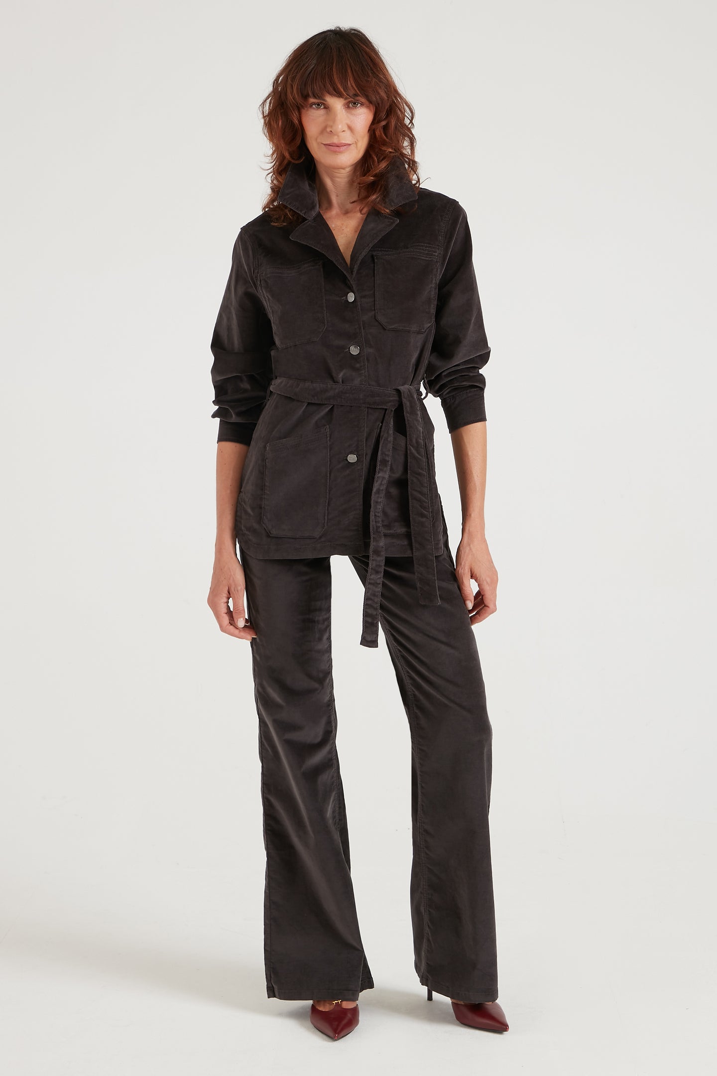 Special Agent Thornton The Belted Field Jacket | Gunmetal [Grey Denim]