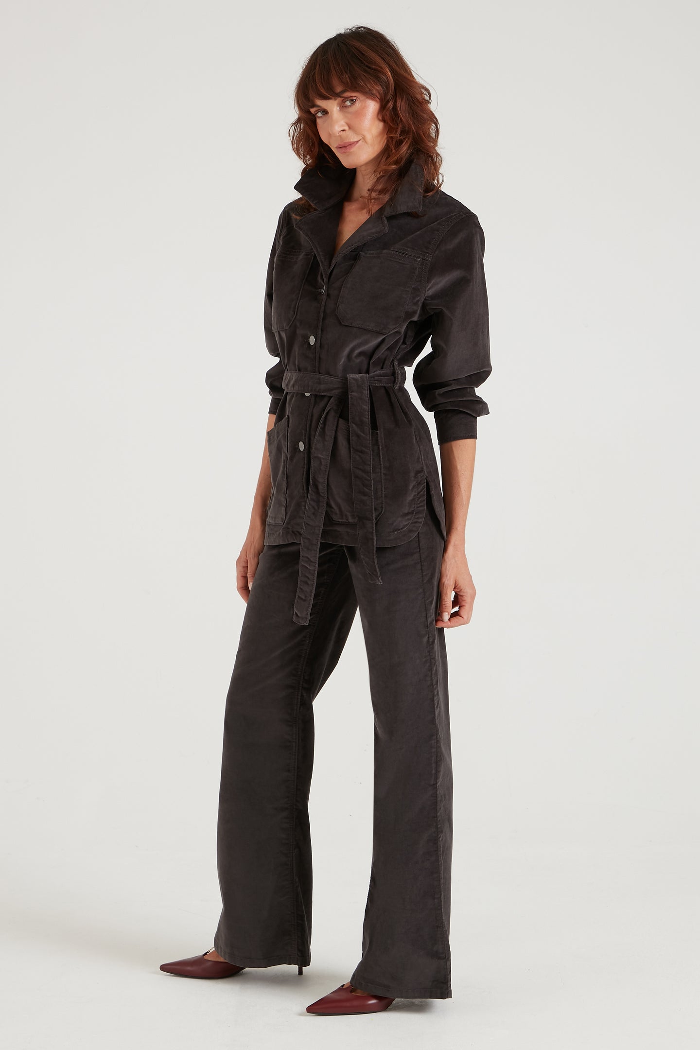 Special Agent Thornton The Belted Field Jacket | Gunmetal [Grey Denim]