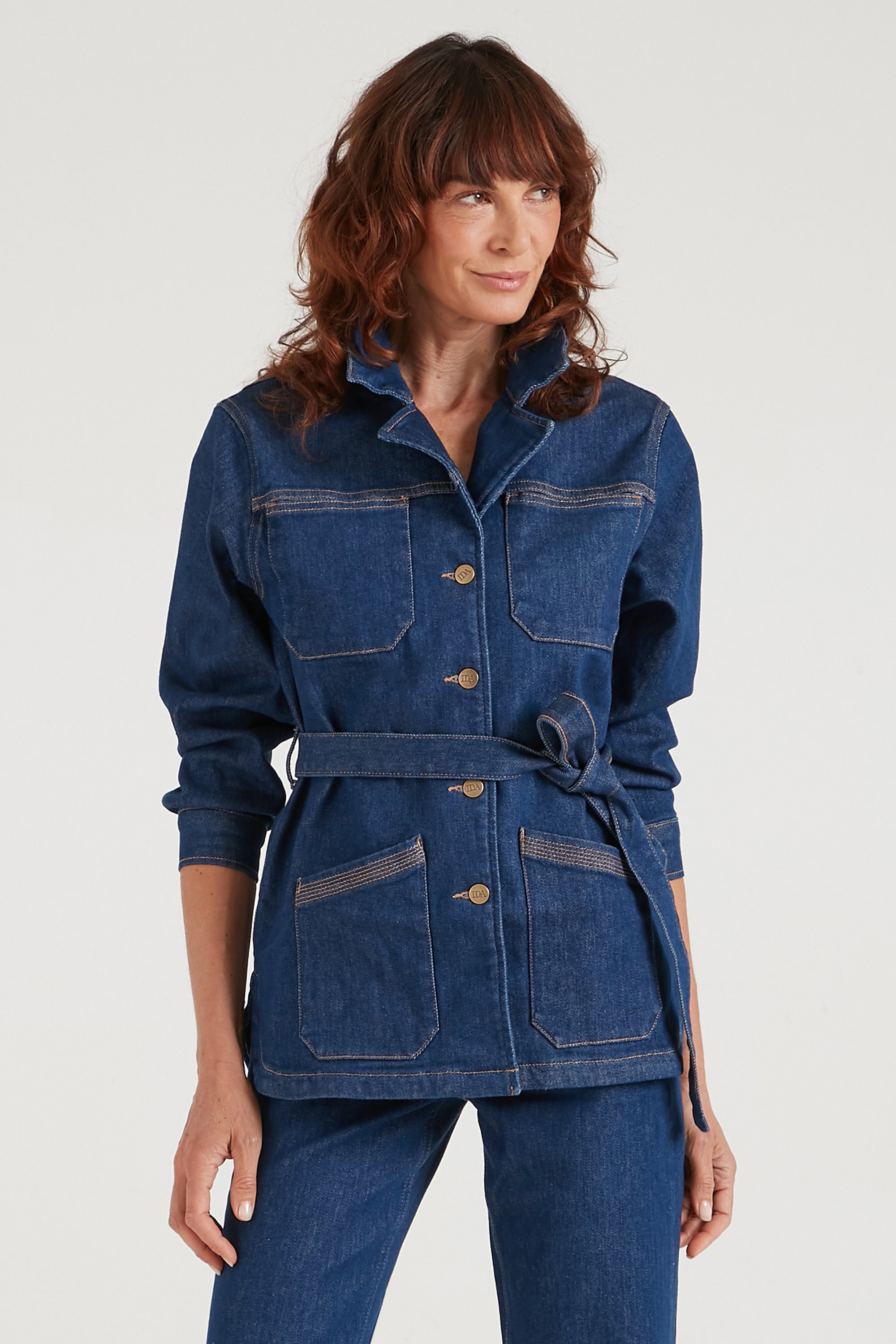 Special Agent Thornton The Belted Field Jacket | Smarter Than You [Mid Wash]