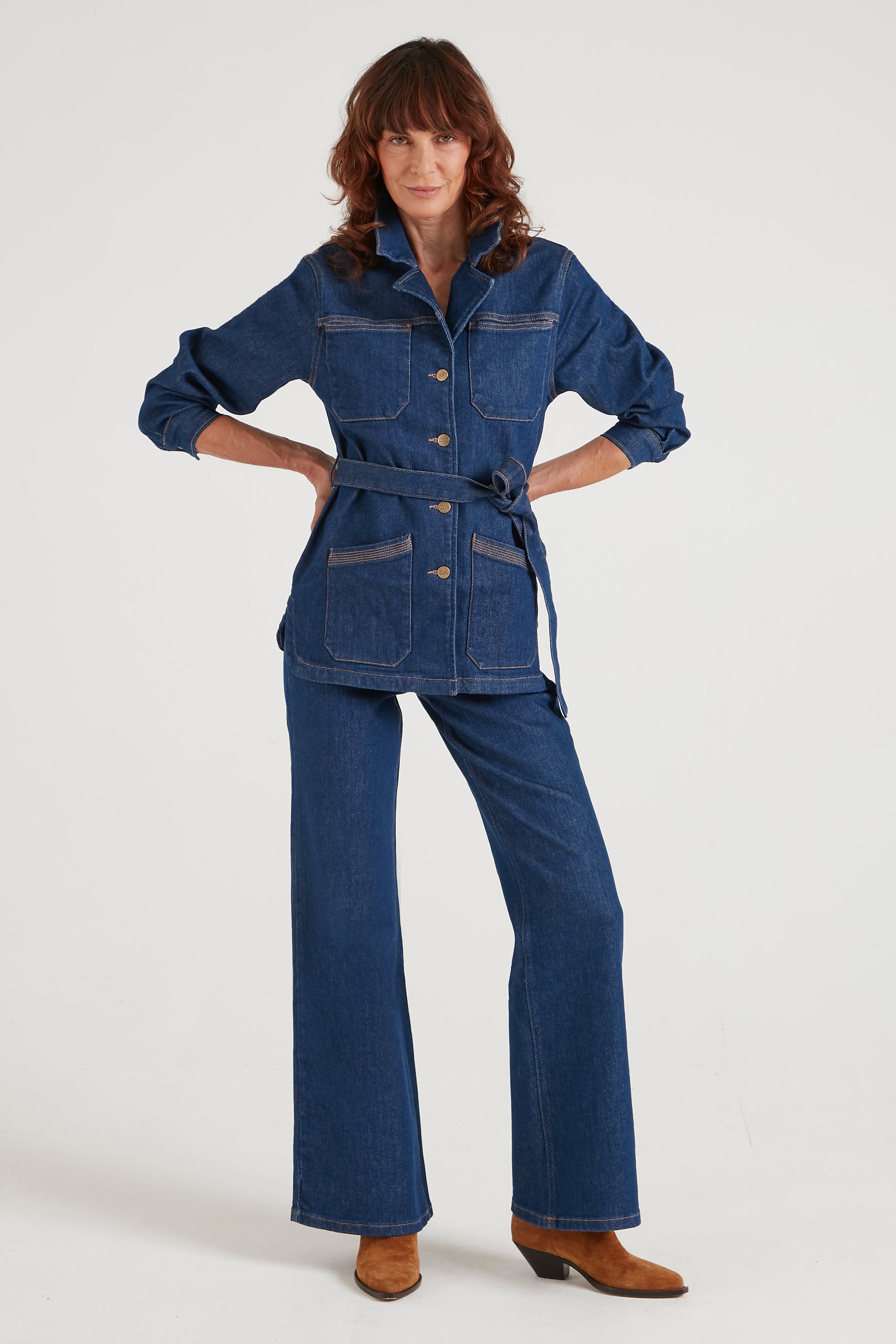 Special Agent Thornton The Belted Field Jacket | Smarter Than You [Mid Wash]