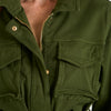 Sweet Safari The Classic Belted Safari Jacket | Deep Olive [Green]