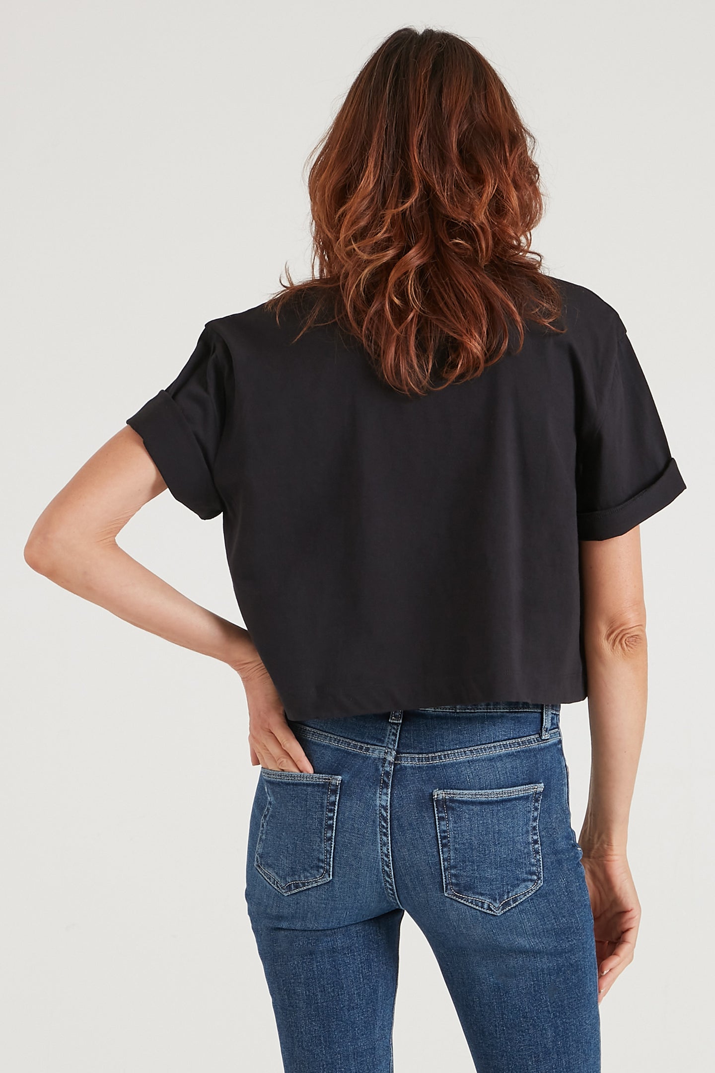 The Boxy Tee | Noir [Black]