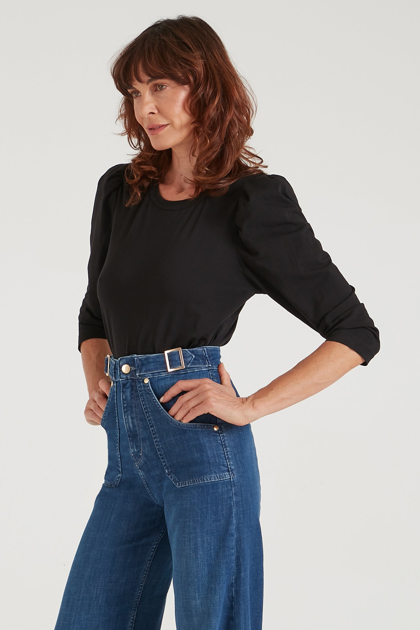 The Classic Puff Tee | Noir [Black]