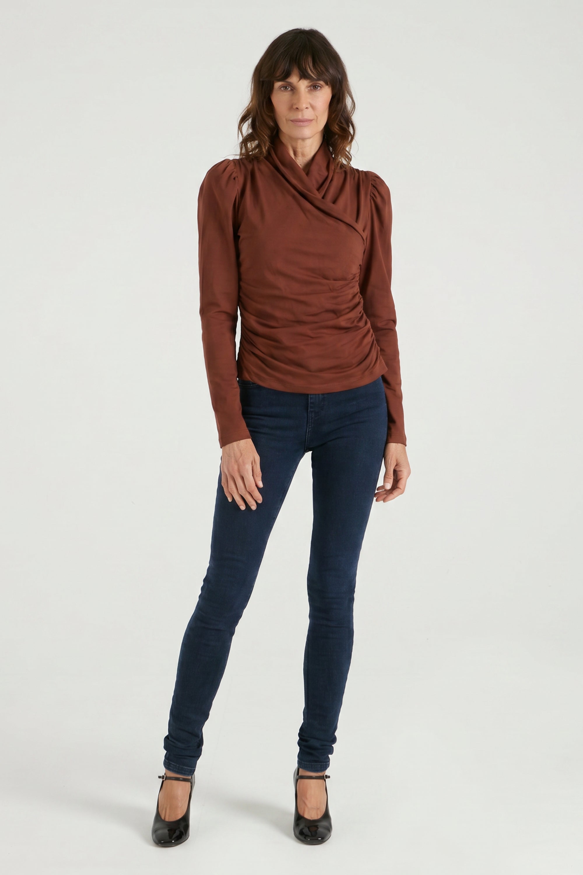 The Pandora Top | Raisin [Rusty]