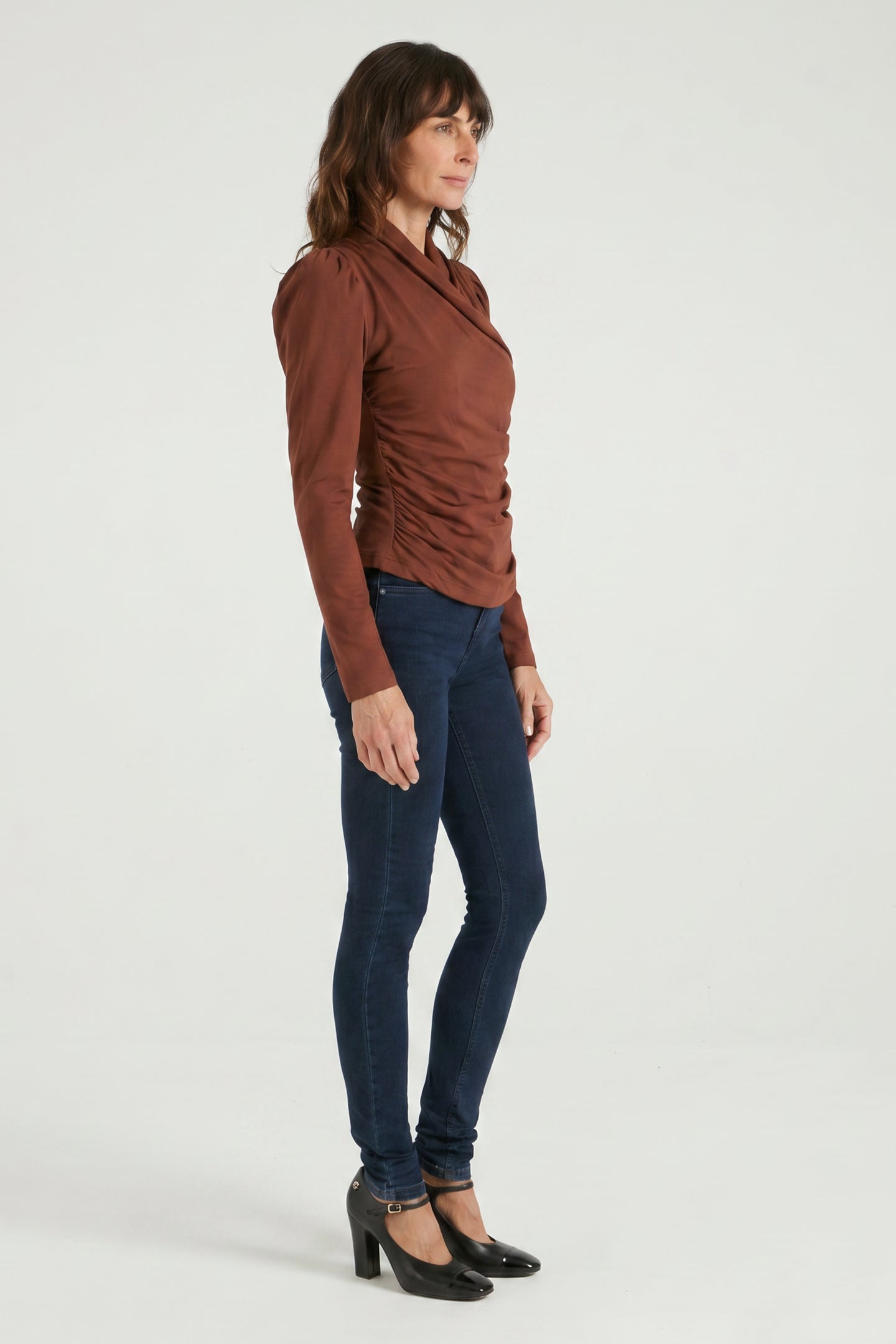 The Pandora Top | Raisin [Rusty]