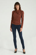 The Pandora Top | Raisin [Rusty]