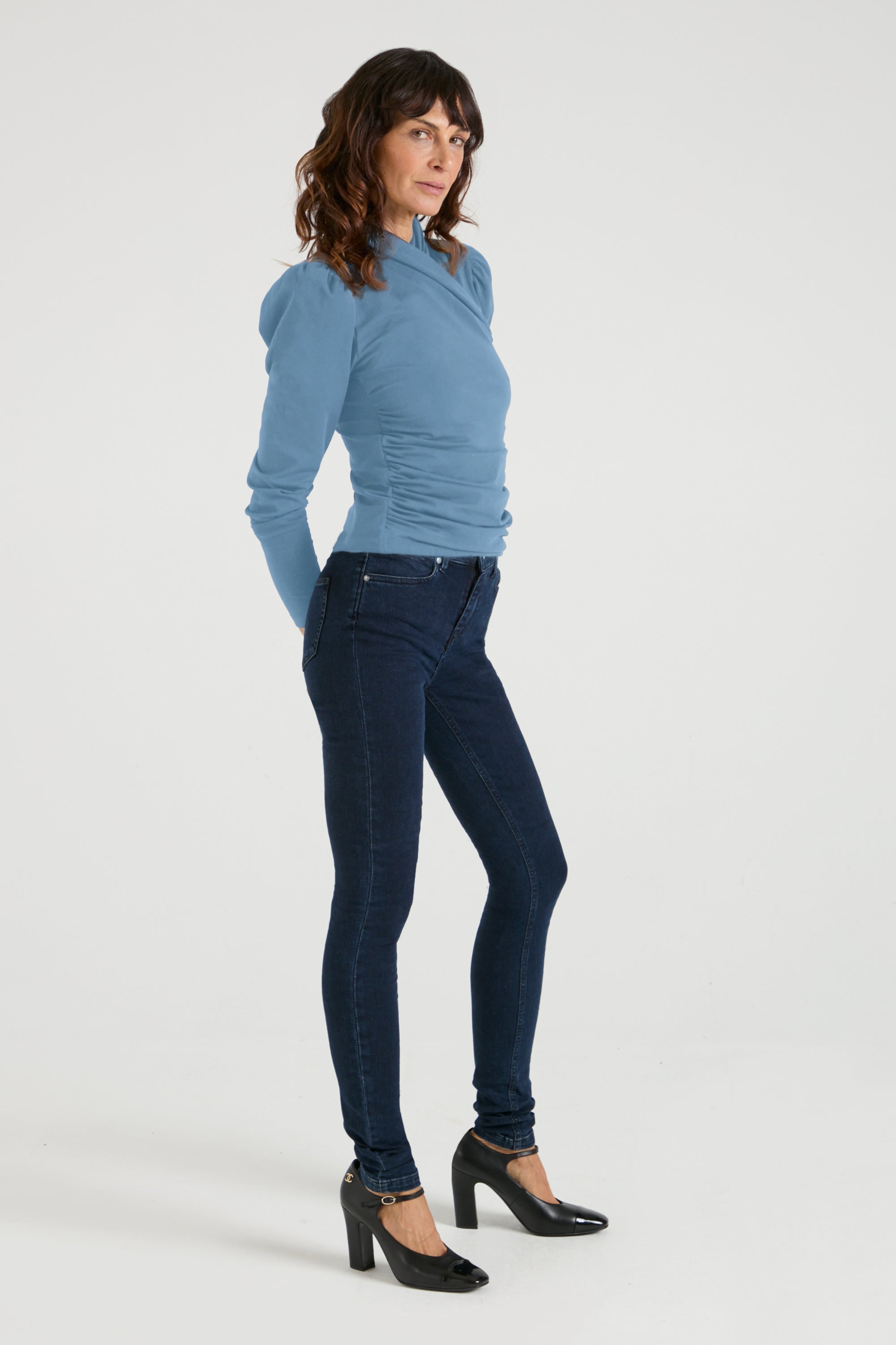 The Pandora Top | Sky [Blue]