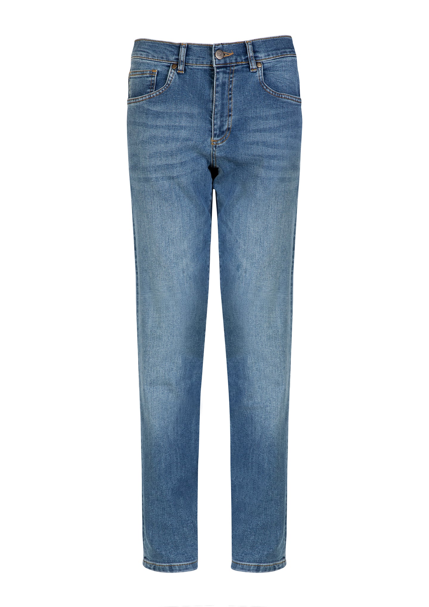 mens slim fit blue mid wash jeans jack