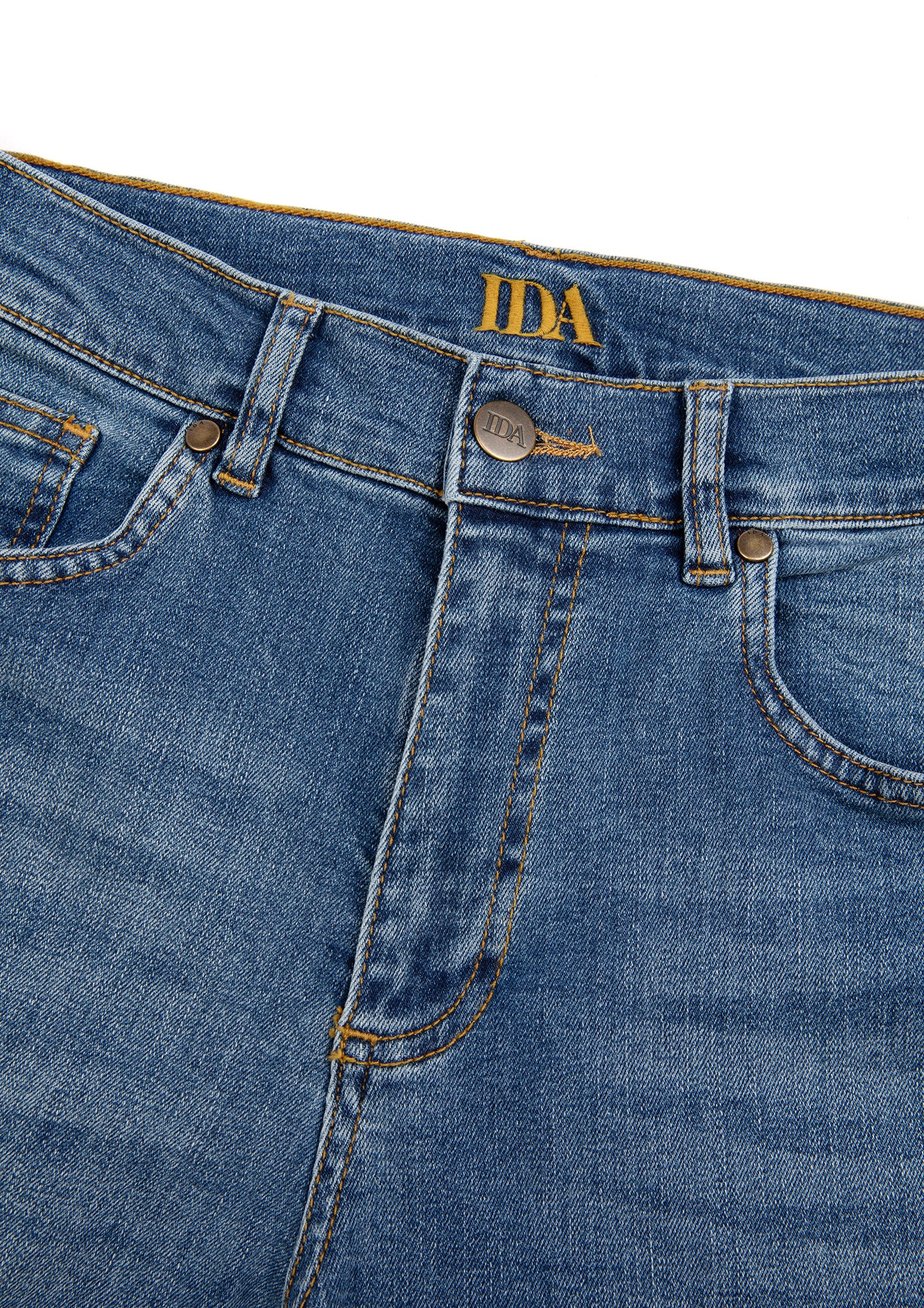 mens slim fit blue mid wash jeans jack