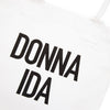 THE DONNA IDA ESSENTIAL TOTE BAG | WHITE
